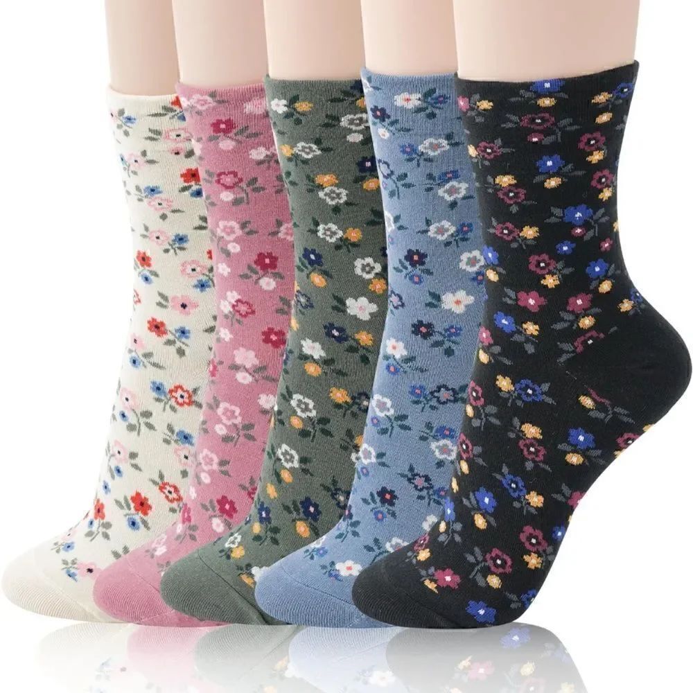 Floral Sock Set 🌸